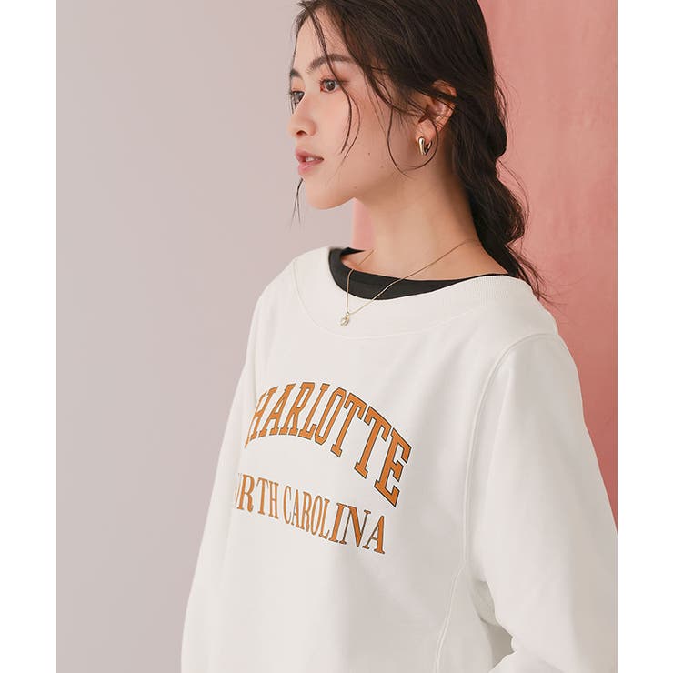 オフショルダースウェットプルオーバー | titivate | 詳細画像12 