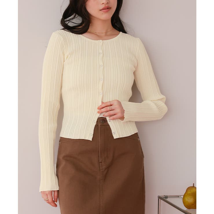 UVケアリングドットニットカーディガン | titivate | 詳細画像25 