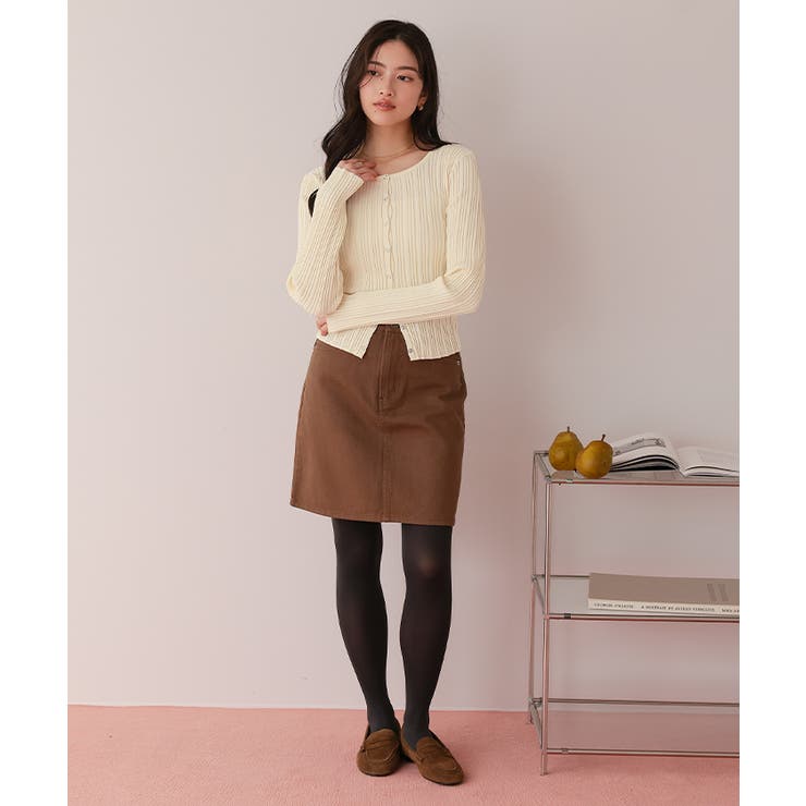 UVケアリングドットニットカーディガン | titivate | 詳細画像34 