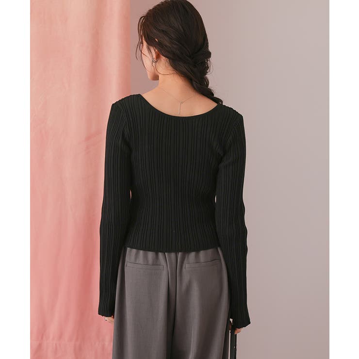 UVケアリングドットニットカーディガン | titivate | 詳細画像9 