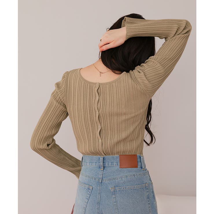 UVケアリングドットニットカーディガン | titivate | 詳細画像18 