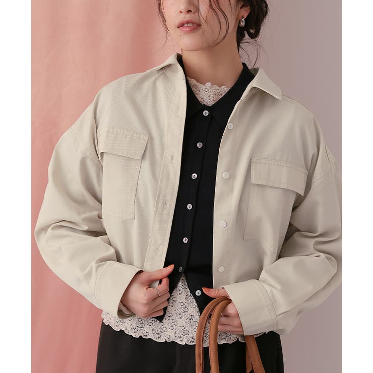 ライトオンスショートデニムシャツ | titivate | 詳細画像12 