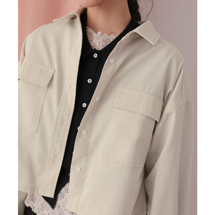 ライトオンスショートデニムシャツ | titivate | 詳細画像22 