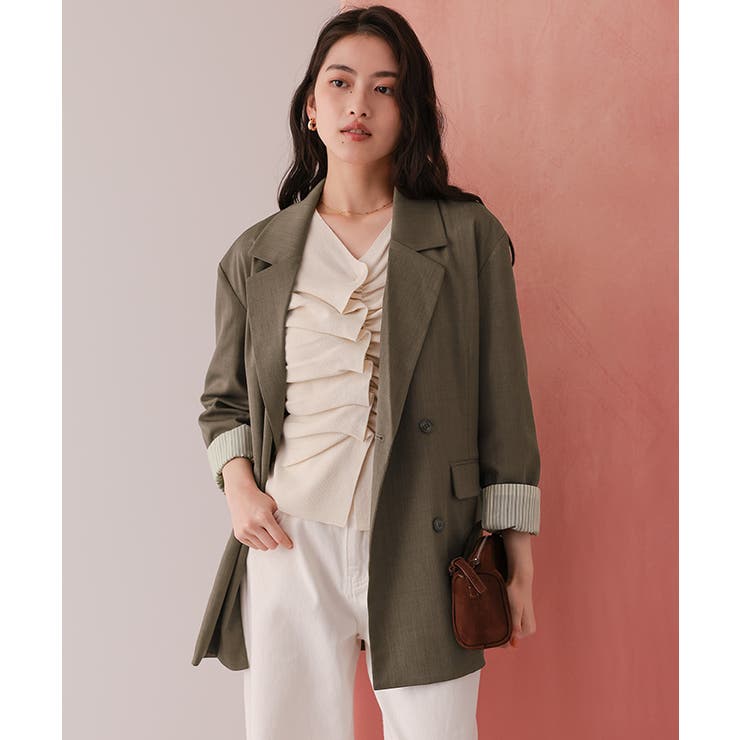 ダブルテーラードジャケット | titivate | 詳細画像2 