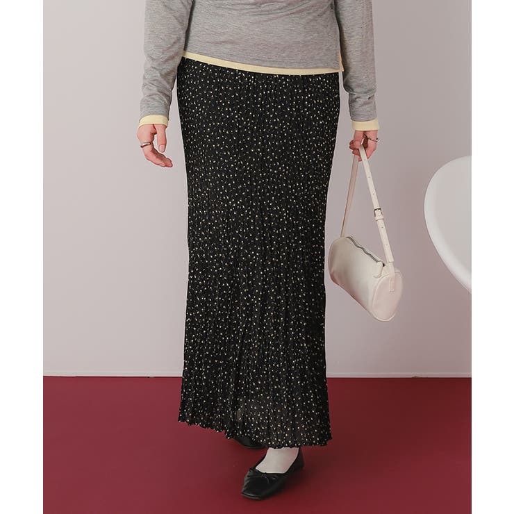 ワッシャープリントスカート | titivate | 詳細画像4 