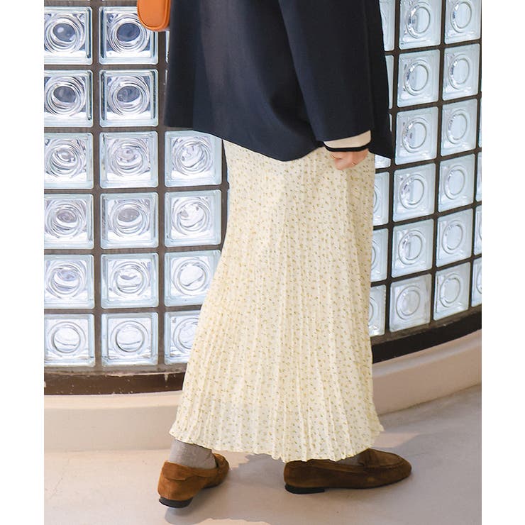 ワッシャープリントスカート | titivate | 詳細画像7 