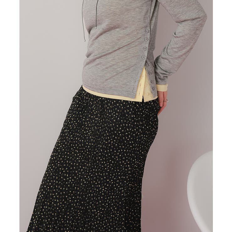 ワッシャープリントスカート | titivate | 詳細画像11 