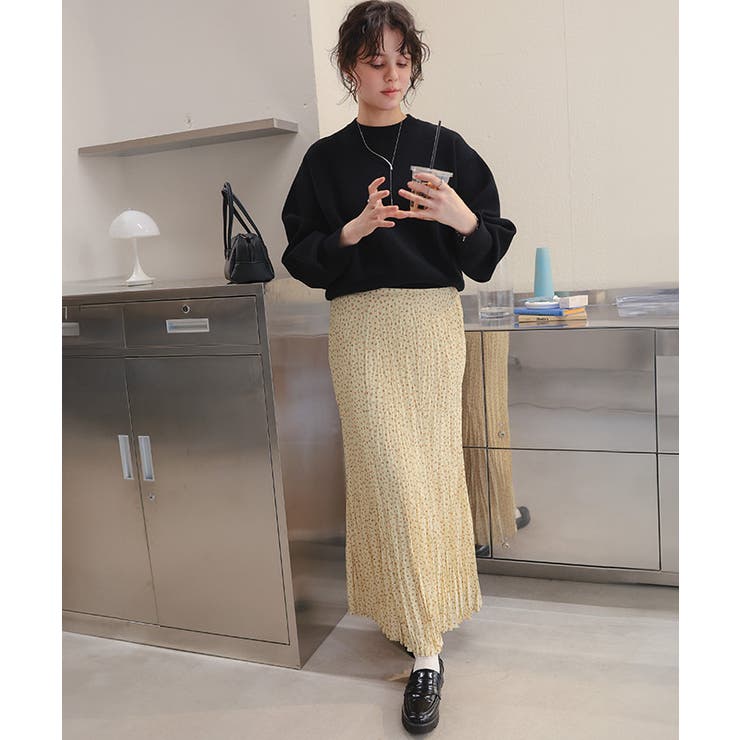 ワッシャープリントスカート | titivate | 詳細画像16 