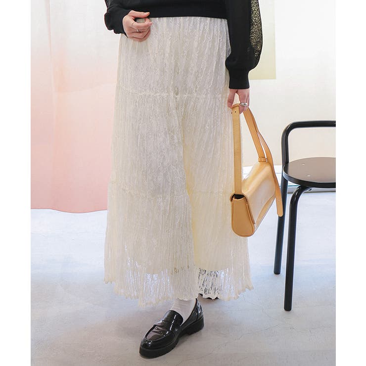 ワッシャーレーススカート | titivate | 詳細画像3 