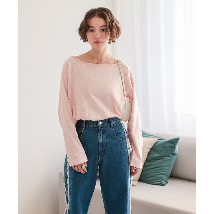 ルーズロングスリーブカットソー | titivate | 詳細画像30 