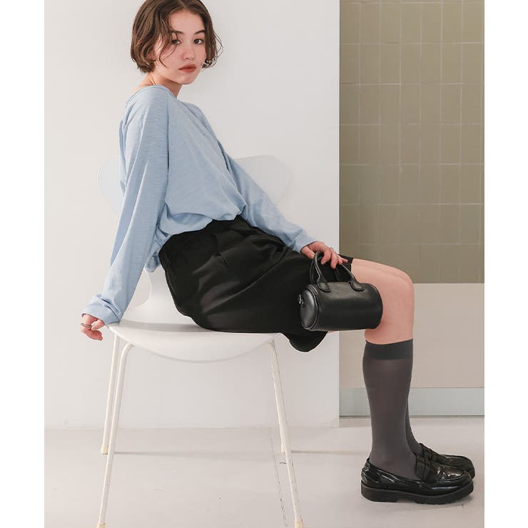 ルーズロングスリーブカットソー | titivate | 詳細画像16 