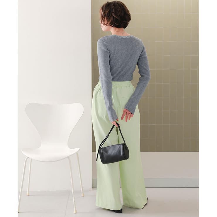 ツータックワイドイージーパンツ | titivate | 詳細画像13 