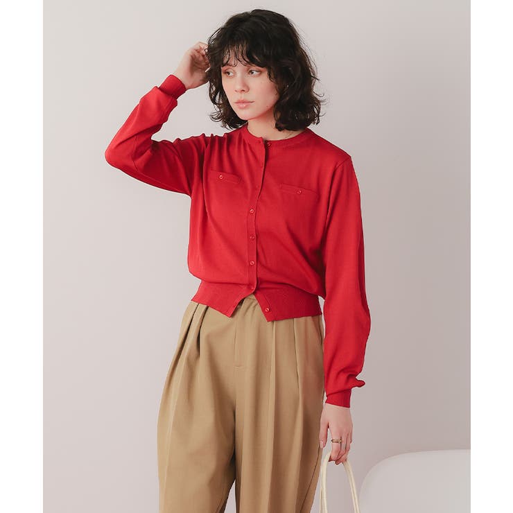 UVケアコンパクトニットカーディガン | titivate | 詳細画像12 