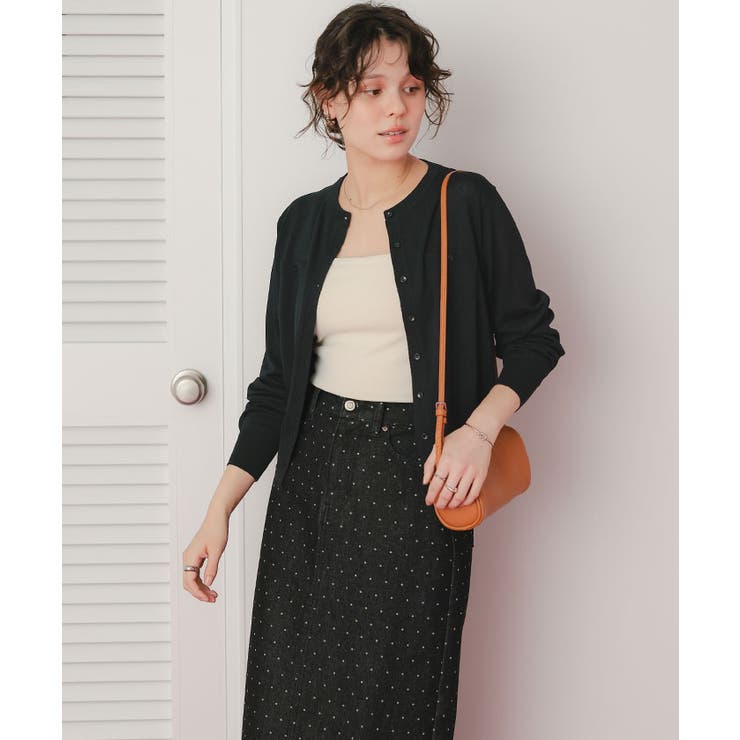 UVケアコンパクトニットカーディガン | titivate | 詳細画像18 