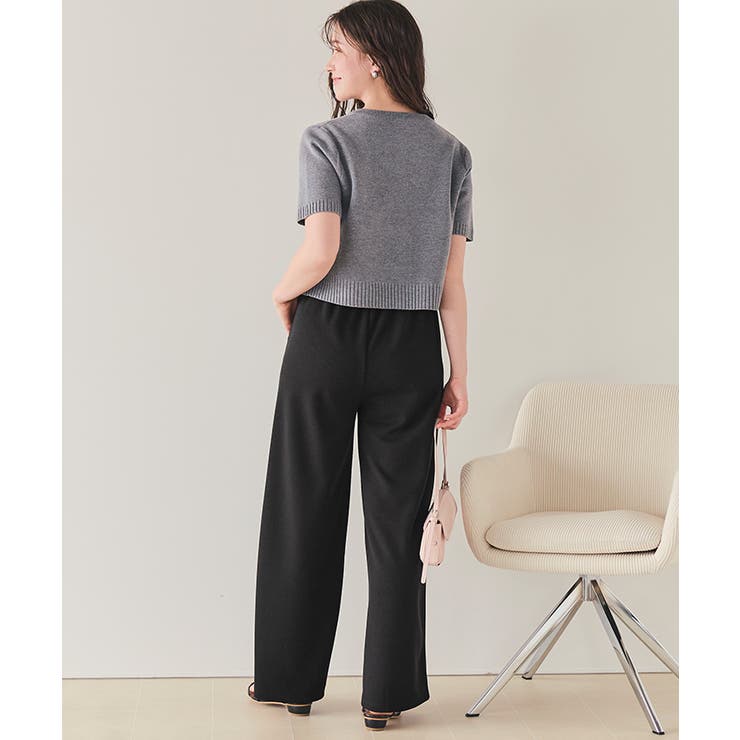 リラックスセンターシームストレートパンツ | titivate | 詳細画像17 