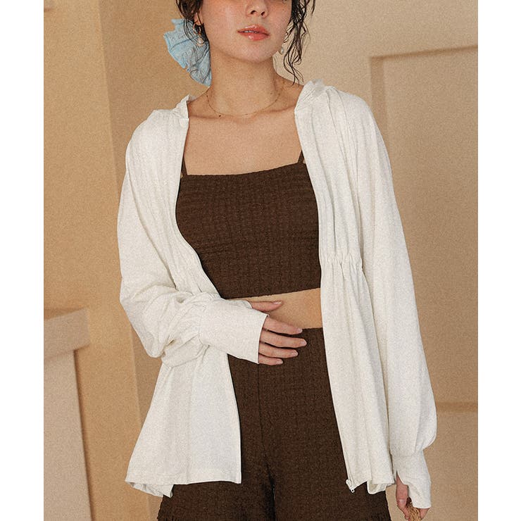 UVケアチビフリルパーカー/ラッシュガード | titivate | 詳細画像9 