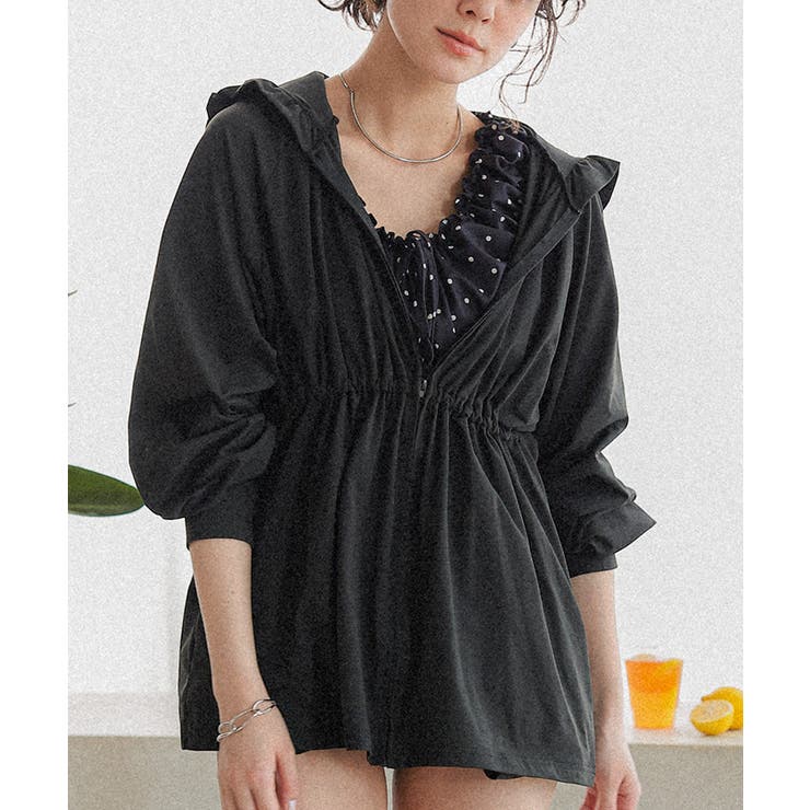 UVケアチビフリルパーカー/ラッシュガード | titivate | 詳細画像11 