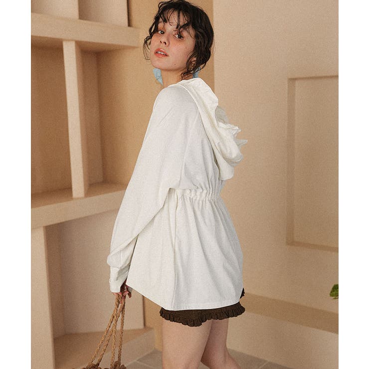 UVケアチビフリルパーカー/ラッシュガード | titivate | 詳細画像14 