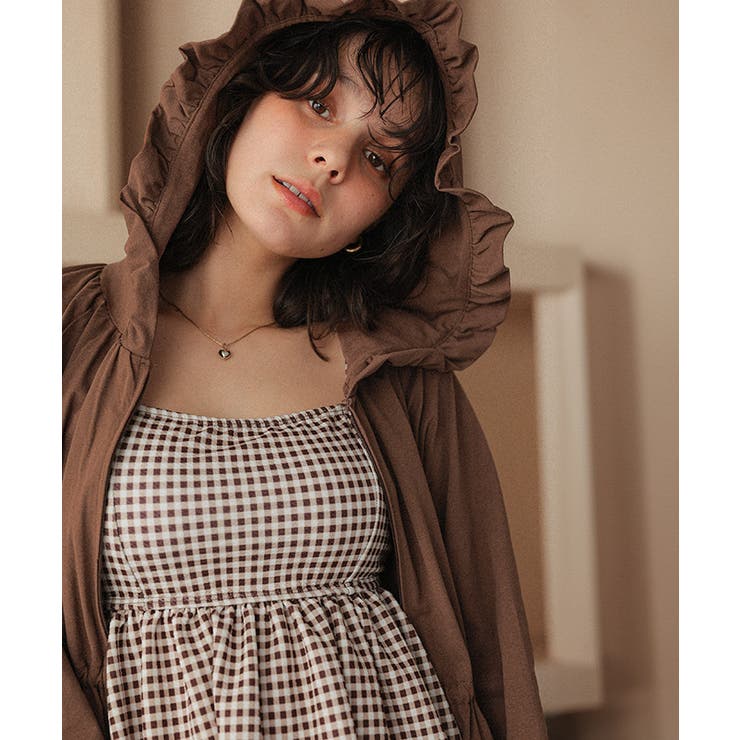 UVケアチビフリルパーカー/ラッシュガード | titivate | 詳細画像16 