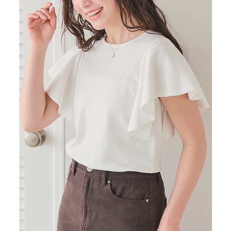 フレアスリーブニットトップス | titivate | 詳細画像21 