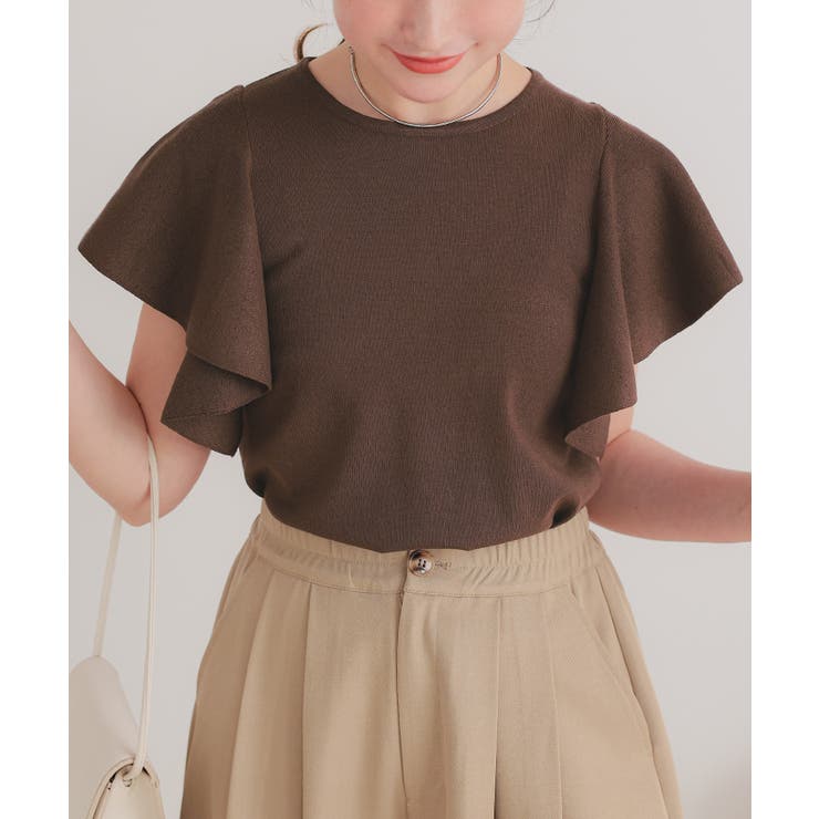 フレアスリーブニットトップス | titivate | 詳細画像23 