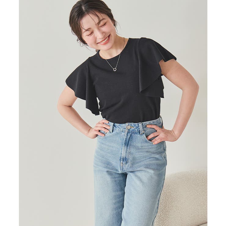 フレアスリーブニットトップス | titivate | 詳細画像34 