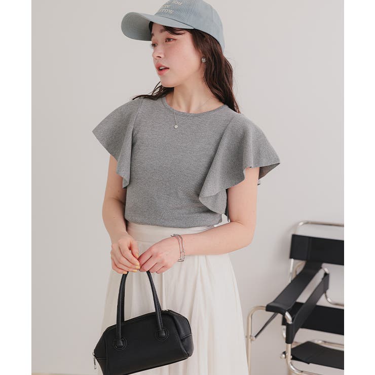 フレアスリーブニットトップス | titivate | 詳細画像10 