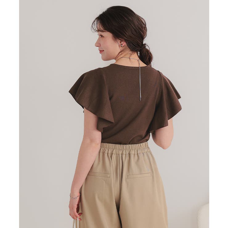 フレアスリーブニットトップス | titivate | 詳細画像16 