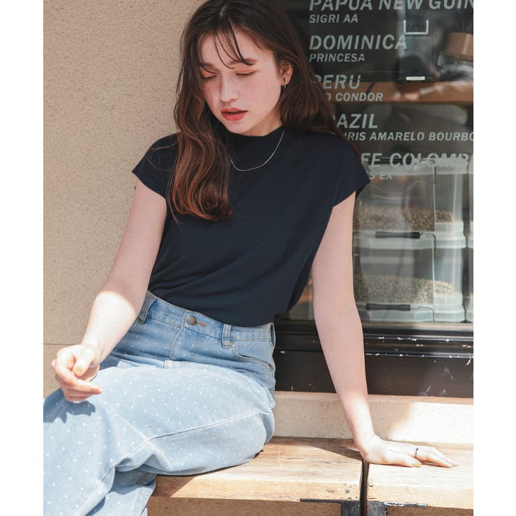 ベーシックフレンチスリーブライトニット | titivate | 詳細画像23 