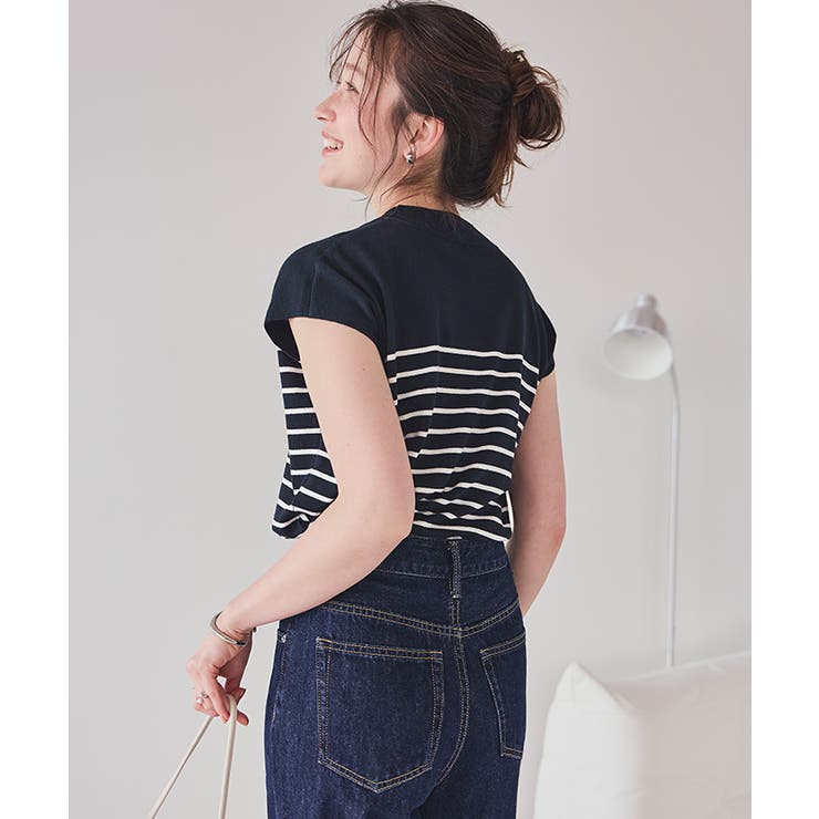 ベーシックフレンチスリーブライトニット | titivate | 詳細画像25 