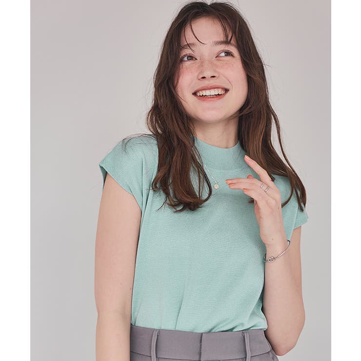 ベーシックフレンチスリーブライトニット | titivate | 詳細画像28 