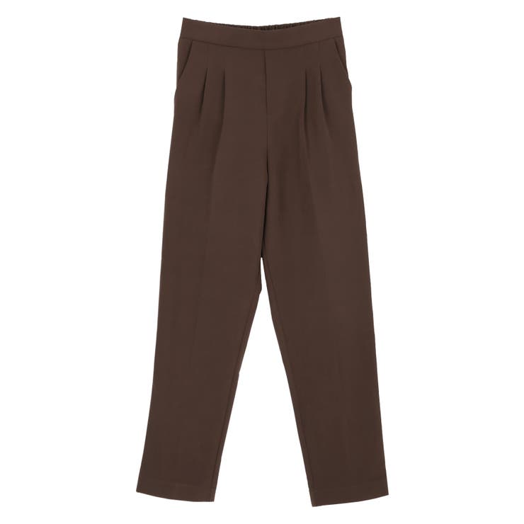 フロントタックイージーテーパードパンツ | titivate | 詳細画像9 