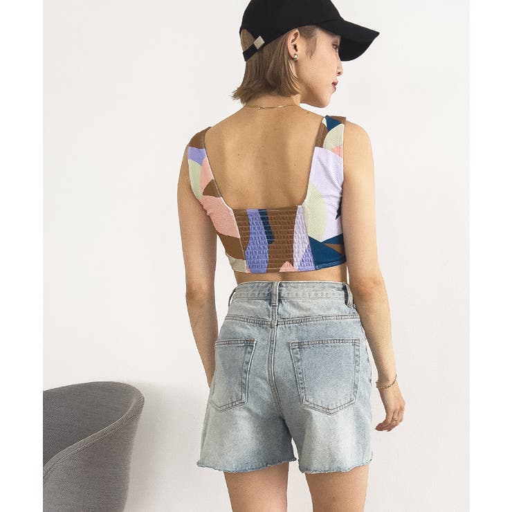 スクエアネック ハイウエストビキニ 水着 カラフルなシーグラス柄がかわいい 品番 Tv Titivate ティティベート のレディースファッション通販 Shoplist ショップリスト スクエアネック ハイウエストビキニ 水着 カラフルなシーグラス柄がかわいい 品番 Tv Titivate ティティベート のレディースファッション通販 Shoplist ショップリスト