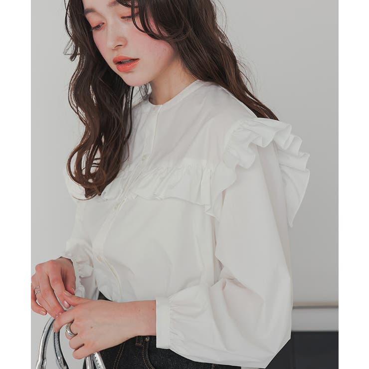 ボリュームスリーブフリルブラウス | titivate | 詳細画像29 