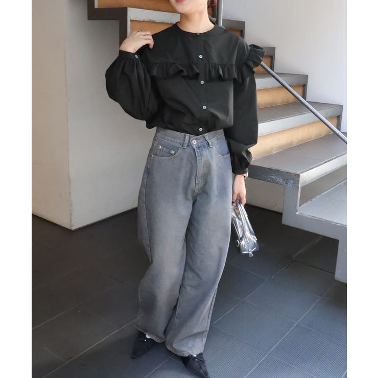 ボリュームスリーブフリルブラウス | titivate | 詳細画像31 