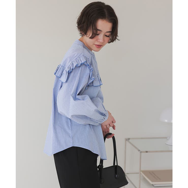 ボリュームスリーブフリルブラウス | titivate | 詳細画像4 