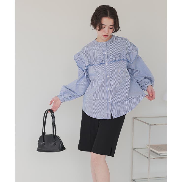 ボリュームスリーブフリルブラウス | titivate | 詳細画像5 