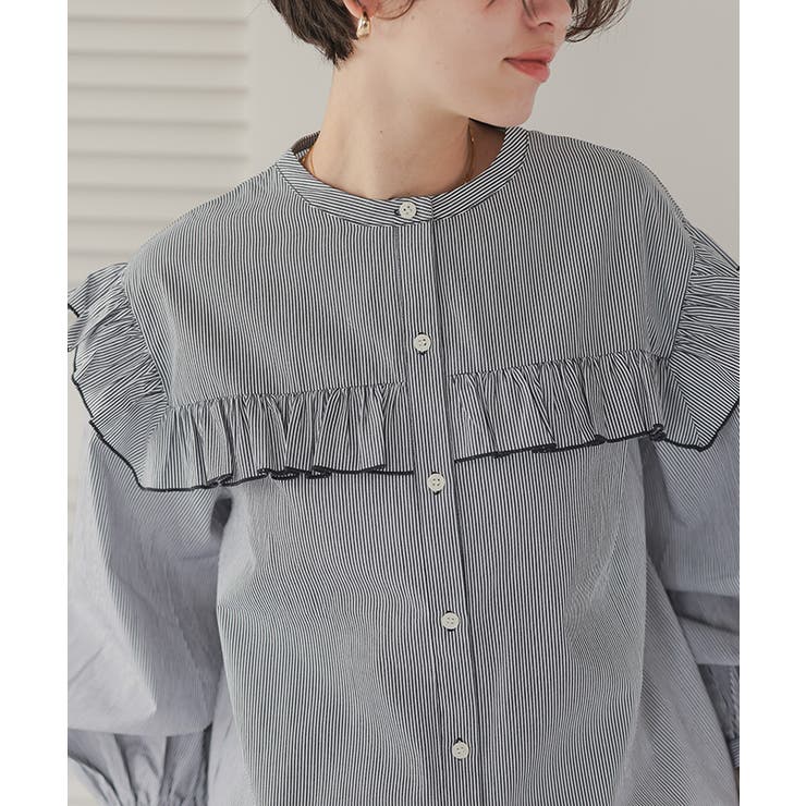 ボリュームスリーブフリルブラウス | titivate | 詳細画像7 