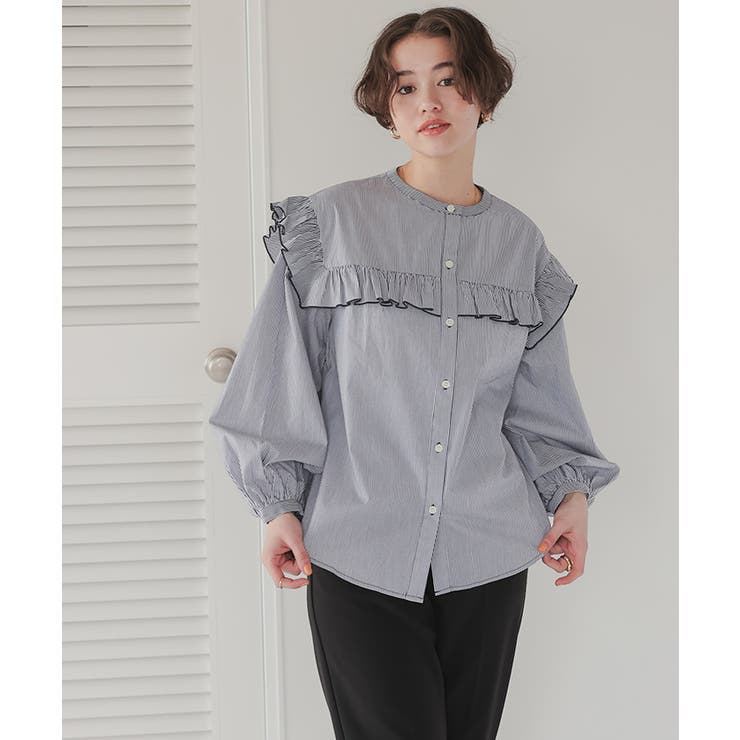 ボリュームスリーブフリルブラウス | titivate | 詳細画像9 