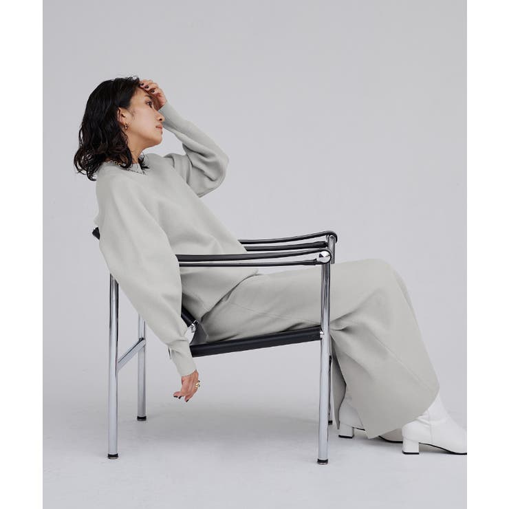 ミラノリブスリットニットスカート ボトムス レディース | titivate | 詳細画像11 