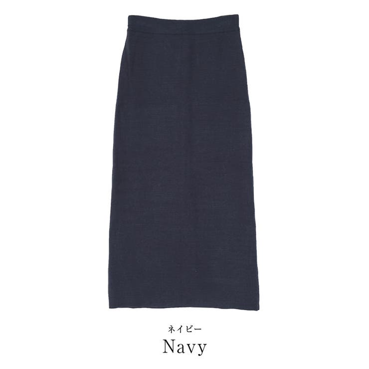 ミラノリブスリットニットスカート ボトムス レディース | titivate | 詳細画像7 