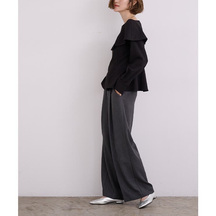 ナロースクエアトゥフラットパンプス【UR’S ユアーズ】 | titivate | 詳細画像16 