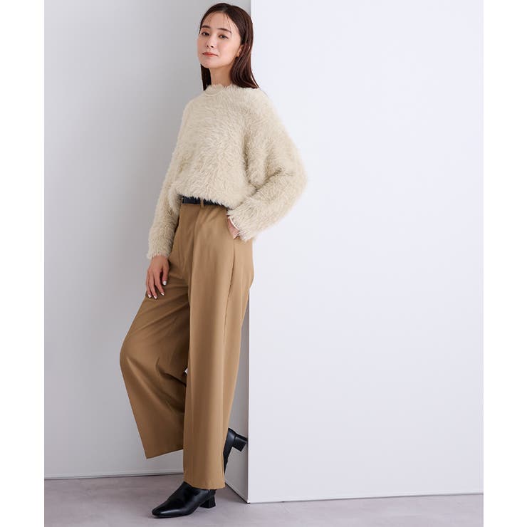 シャギーオーバーサイズニット【UR'S ユアーズ】[品番