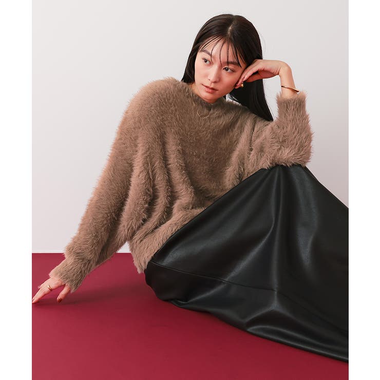 シャギーオーバーサイズニット【UR’S ユアーズ】 | titivate | 詳細画像2 