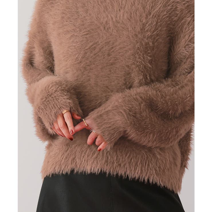 シャギーオーバーサイズニット【UR’S ユアーズ】 | titivate | 詳細画像6 