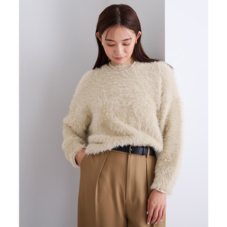 シャギーオーバーサイズニット【UR’S ユアーズ】 | titivate | 詳細画像8 