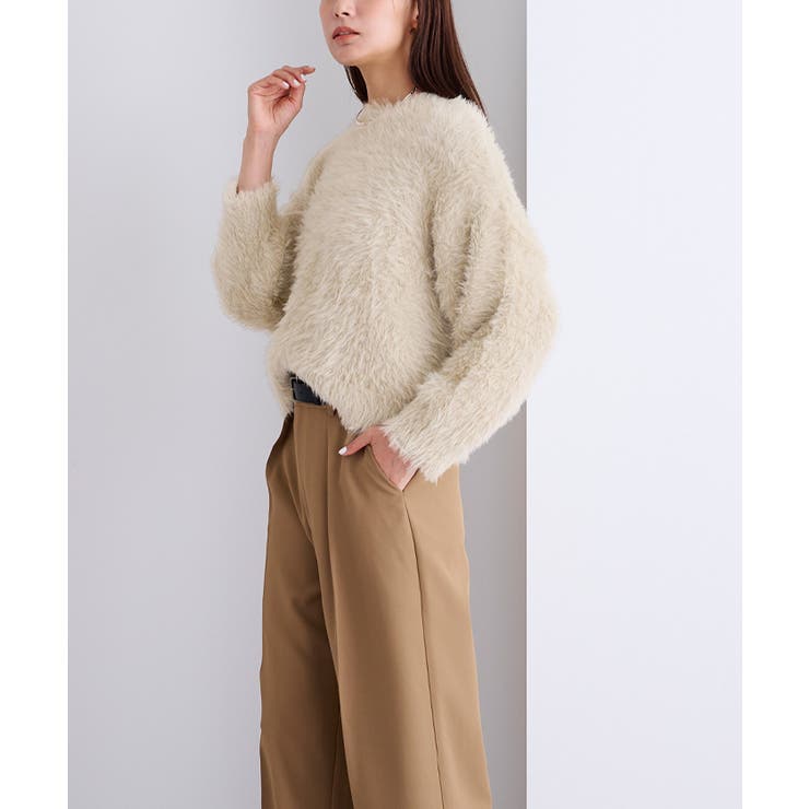 シャギーオーバーサイズニット【UR’S ユアーズ】 | titivate | 詳細画像9 