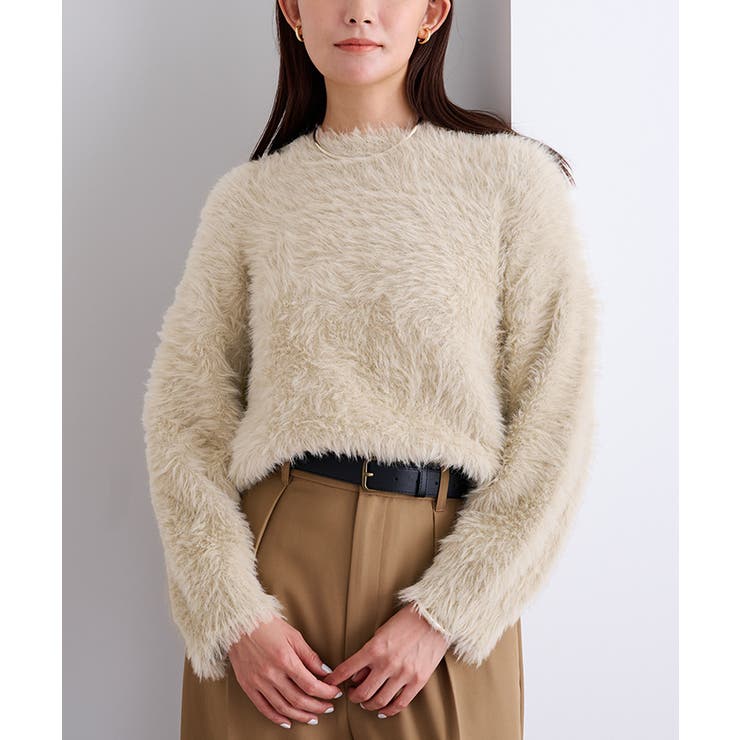 シャギーオーバーサイズニット【UR’S ユアーズ】 | titivate | 詳細画像11 