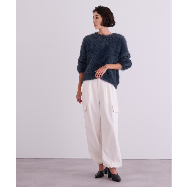 シャギーオーバーサイズニット【UR’S ユアーズ】 | titivate | 詳細画像16 