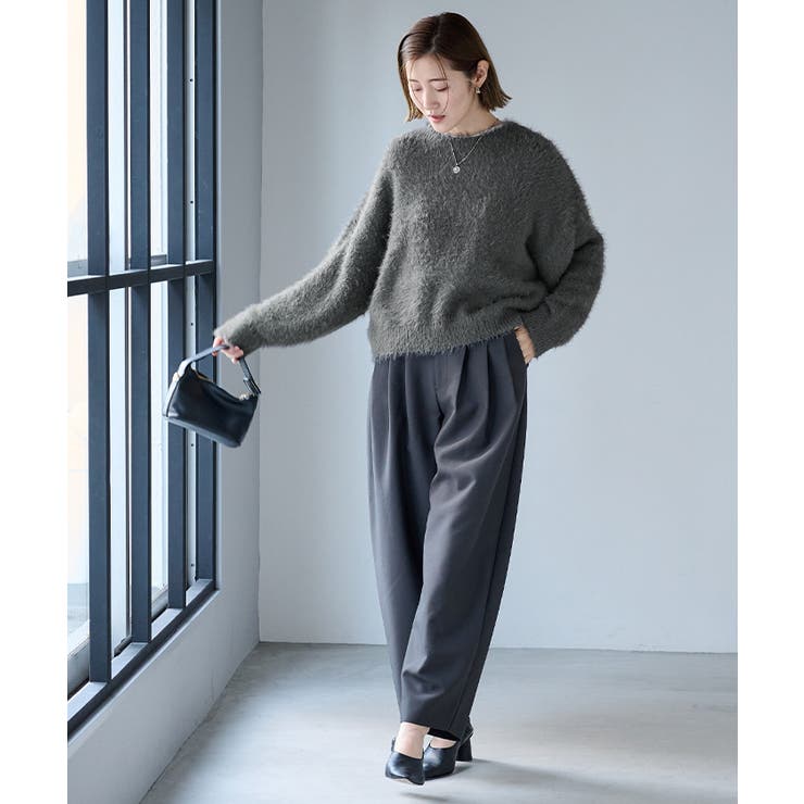 シャギーオーバーサイズニット【UR’S ユアーズ】 | titivate | 詳細画像17 